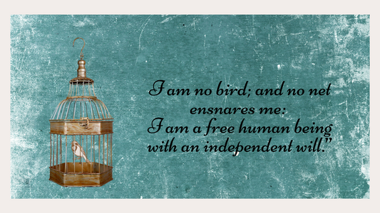 Breaking Free: The Power of Autonomy behind the quote "I am no bird" in Jane Eyre