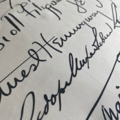 Writers' Signature Silk Scarf